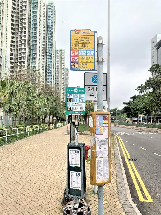 Mtr Tung Chung Near Airport Apartment, City Getaway, Pa Mei Village Tung Chung Hongkong Buitenkant foto